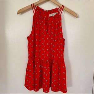 Loft Peplum Sleeveless blouse